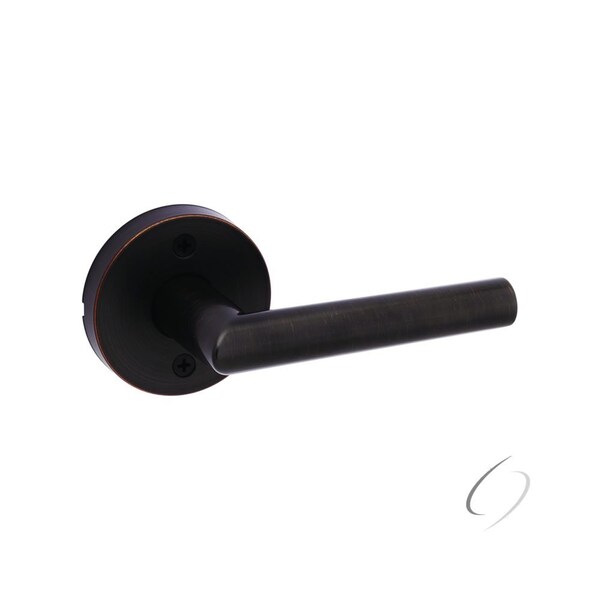 Milan Lever with Round Rose Half Dummy Door Lock Venetian Bronze Finish